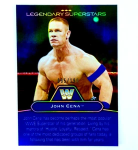 John Cena/Dusty Rhodes 2010 Topps Platinum Legendary Superstars azul/199 LS-10 - Imagen 1 de 2