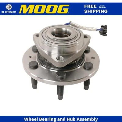 For 2007-2013 Chevrolet Silverado 1500 4WD Wheel Bearing and Hub Assy Front MOOG - Image 1 of 4