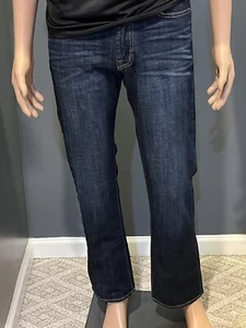 Men's Lucky Brand Size 29 x 32 Relaxed Straight Dark Wash Jeans - Picture 1 of 11