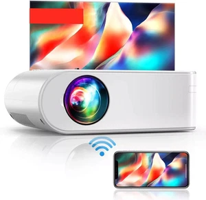 V2 WiFi YABER Mini Projector 7000L – Full HD 1080P, 300'' Display - Picture 1 of 7