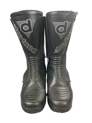 Botas de motocicleta Daytona Lady Star GTX GORE TEX para mujer EE. UU. 6,5 UE 37 cuero negro Foto 1 de 4