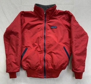 Vintage Patagonia Unisex Red Zip Up Jacket Lined Size 14 Kids - Picture 1 of 7