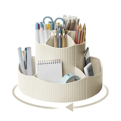 Drehbarer Stiftehalter, Schreibtisch organizer 11 Fächer, Verbesserte große K... - Bild 1 von 4