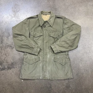 Vintage US Army M-1951 Field Jacket OG-107 Military Coat Size 34R Korea Vietnam Era - Bild 1 von 8