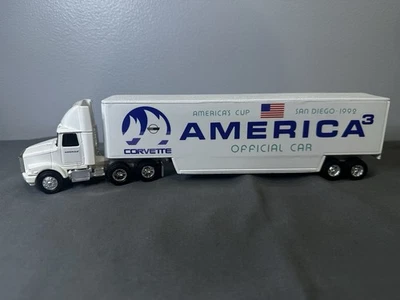 ERTL GMC Cab 1995 America's Cup Tractor Trailer scale 1:64 INV# 3250 - Image 1 of 4