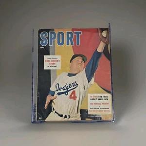 SPORT Magazine September 1955 DUKE SNIDER COVER MLB Baseball Vintage Rare LA VG - Picture 1 of 12