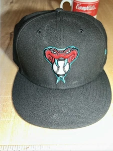 Cappello New Era 59Fifty Fitted MLB Arizona Diamondbacks gioco ufficiale sul campo 7 7/8 - Foto 1 di 13