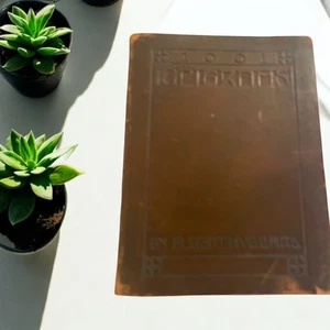 1001 Epigramme von Elbert Hubbard ledergebunden 1911 Erstausgabe - Bild 1 von 9