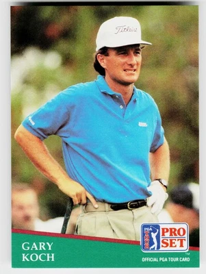 Gary Koch, 1991 Pro Set PGA Tour, #267, , RC - Image 1 of 2