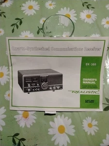 VTG RADIO SHACK Realistic DX-300 OWNERS MANUAL Very Rare - Picture 1 of 3
