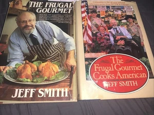 The Frugal Gourmet by Jeff Smith 2 books pictured - Picture 1 of 1