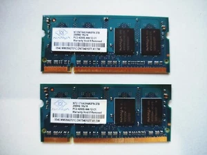2 X 256MB PC2-4200 DDR2-533 Laptop Memory Modules - Picture 1 of 2