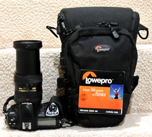 Lowepro Topload Zoom AW / Toploader Protactic TLZ 75 AW II DSLR Case--MINT - Imagen 1 de 17