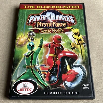 Power Rangers: Mystic Force: Darkwish: Blockbuster Movie (DVD 2006) Jetix Series - Image 1 of 4