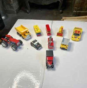 Vintage Die-Cast Fahrzeug Sammlung - Corgi, Matchbox, Hot Wheels - 10 Stück - Bild 1 von 4