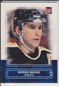 #74 RAY BOURQUE 2011 Canadiana "In The Game" Sapphire 1/50 BOSTON BRUINS NHL
