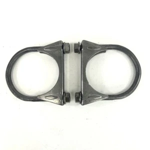 2 Pcs 2" I.D. HEAVY DUTY Universal Exhaust Hanger U Bolt Clamp - Picture 1 of 12
