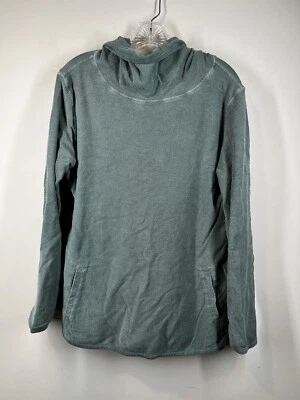 Carbon 2 钴男式运动衫连帽衫带前口袋绿色保暖尺寸 S — 第 1/3 张图片