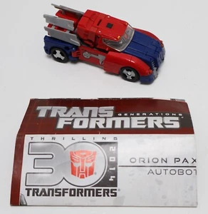 Transformers Thrilling 30 Orion Pax Incomplete Action Fig TG-25 Generations 2013 - Picture 1 of 8