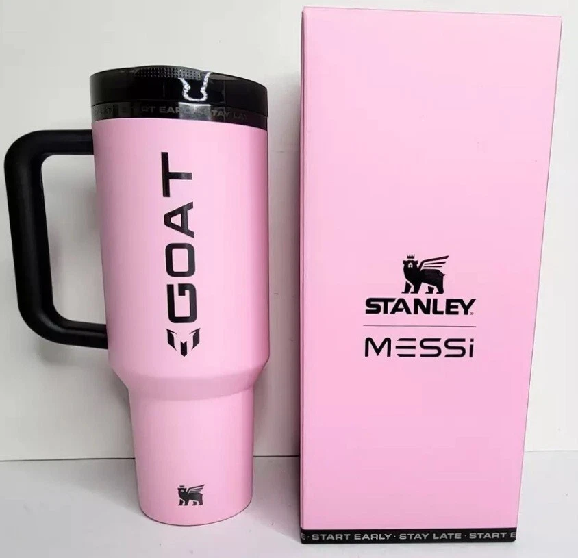 THE MESSI GOAT X STANLEY QUENCHER TUMBLER 40 OZ Limited Edition IN HAND
