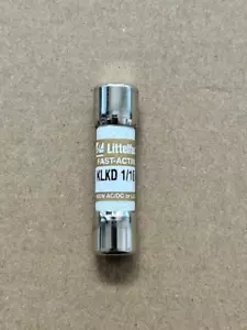 1 Stück Sicherung KLKD1/10 - KLKD110 - KLKD1-10 - Littelfuse - 600V - 0,1A - Picture 1 of 2