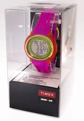 Sonderposten 40 StückTimex Damenuhr Ironman TW5M02800 Sportuhr pink orange - Bild 1 von 3