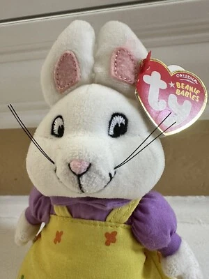 Ty Beanie Baby Ruby Max and Ruby 2009 Nick jr 7" Tall - Image 1 of 3