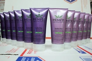 HEMPZ~VANILLA PLUM~SHAMPOO & CONDITIONER~Hair Moisturizer~Natural Hemp Seed Oil~ - Picture 1 of 23