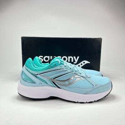 Saucony Cohesion 14 Powder Blue Athletic Running Shoes Sneakers Women's Size 10 - Image 1 of 4
