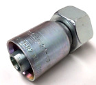 Parker 1C643-20-10 Crimp Style Hydraulic Fitting Straight Swivel Ball Nose M30X2