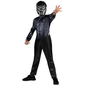 Marvel Black Panther Kids Costume Size: M (8-10) by Jazwares - Picture 1 of 1