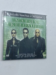 Matrix Reloaded 2003 Promotional Mini-Disk Sealed Neo, Trinity, Morpheus - Picture 1 of 2