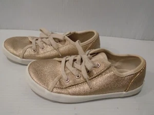 Little Girl's Keds  Shoes Sneakers Kickstart Core Jr Rose Gold Size 12 12M Slip - Picture 1 of 7