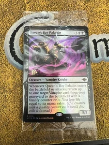 Magic The Gathering SELLADO Queen's Bay Paladin 0115 The Lost Caverns of Ixalan ¡Promoción de prelanzamiento! - Imagen 1 de 2