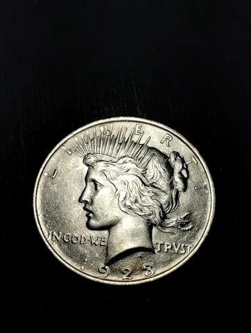 1923 Peace Silver Dollar Cover