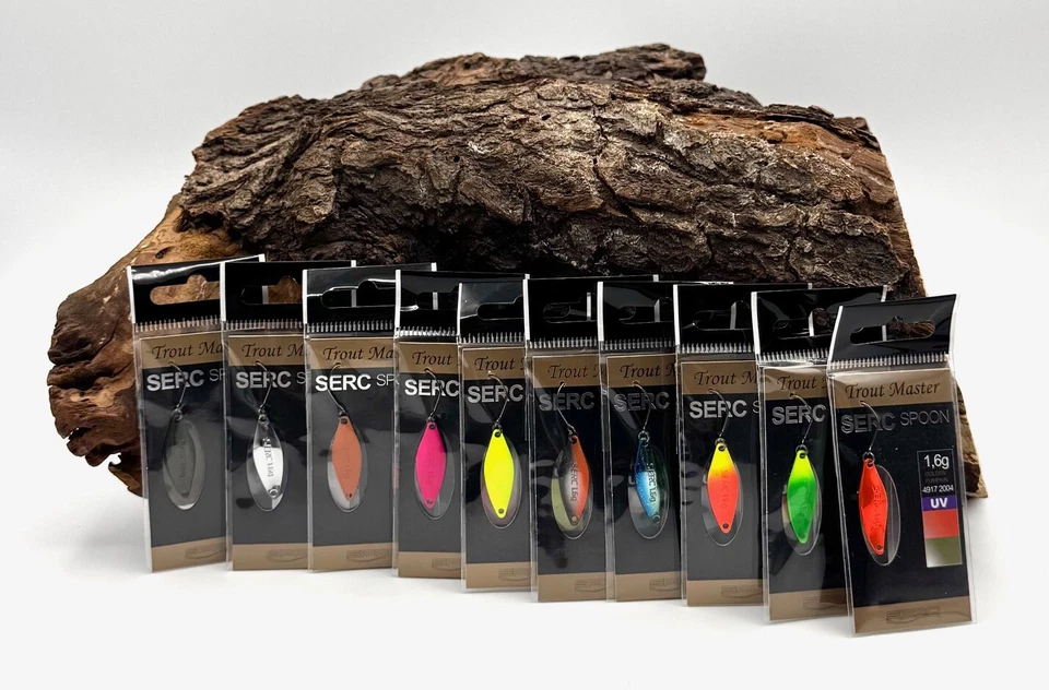 Spro Trout Master Serc Spoon 1,6g 10 Farben Forellenblinker Single Hook Forelle - Bild 1 von 1