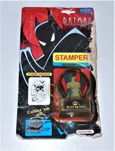 BATMAN The animated Series STAMPER CAT WOMAN - Noteworthy Dc Comics 1992 Timbro - Imagen 1 de 1