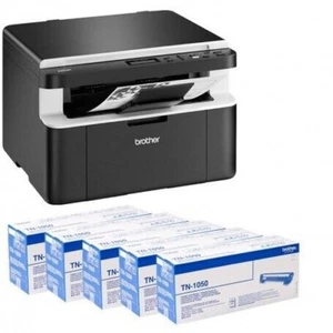 Brother DCP-1612W Drucker Multifunktion Laser Din Wifi Mit 5 Toner TN1050 Inclus - Bild 1 von 2