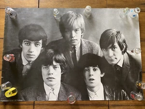 "Póster The Rolling Stones 1982 Athena 1963 foto 23,5" x 35""" - Imagen 1 de 5