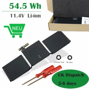 Batterie A1713 pour MacBook Pro 13" Deux Thunderbolt A1708 fin 2016 mi 2017 année - Photo 1/4