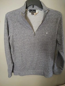 Pullover Sastre Vintage Connecticut Gris/Azul Brezo Talla S Nantucket Navegación - Imagen 1 de 7