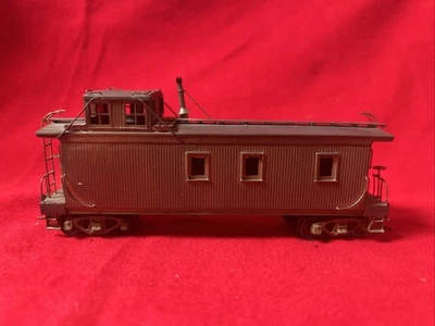 Overland Models HO Brass OMI-1298 D&RGW Wood Caboose - Image 1 of 4