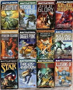 Battletech lot Decision at Thunder Rift Mercenary's Star Ideal War Path of Glory - Picture 1 of 3