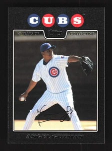 Angel Guzman Chicago Cubs Topps 2008 Black #77 SN /57 - Picture 1 of 2