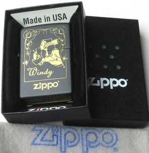 PREVIOUSLY COLLECTED Not Used WINDOW DESIGN ZIPPO Lighter WINDY ICON Windproof - Picture 1 of 7