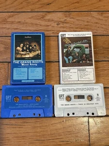 The Grass Roots Their 16 Greatest Hits Cassette & Move Along Rare - Imagen 1 de 5