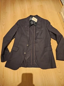 BNWT Paul Smith Made In Italy Mens Navy Jacket Blazer TAILORED IT48 38R 48R - Picture 1 of 7