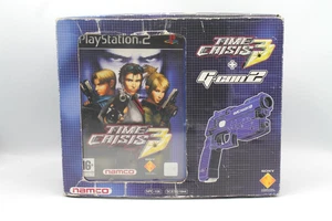Time Crisis 3 And G-Con 2 Gun Playstation 2 UK Pal Boxed - Picture 1 of 11