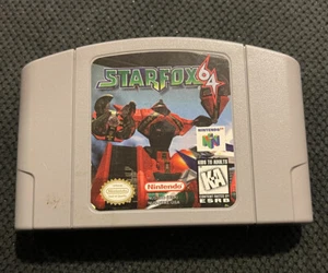Star Fox 64 - Nintendo 64 N64 Game Cartridge Authentic Tested - Picture 1 of 1