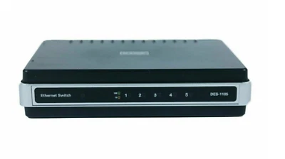 D-Link DES-1105 Internet 5 Port 10/100 Ethernet RJ45 Desktop Switch - Image 1 of 2